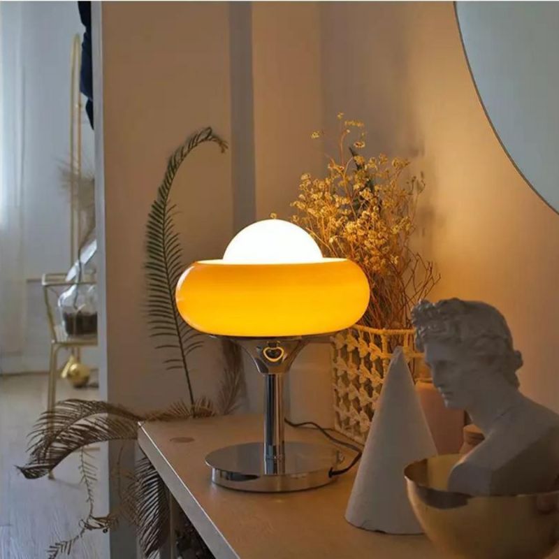 LuminiBake – Lámpara de mesa decorativa con diseño de tortilla para uso en interiores
