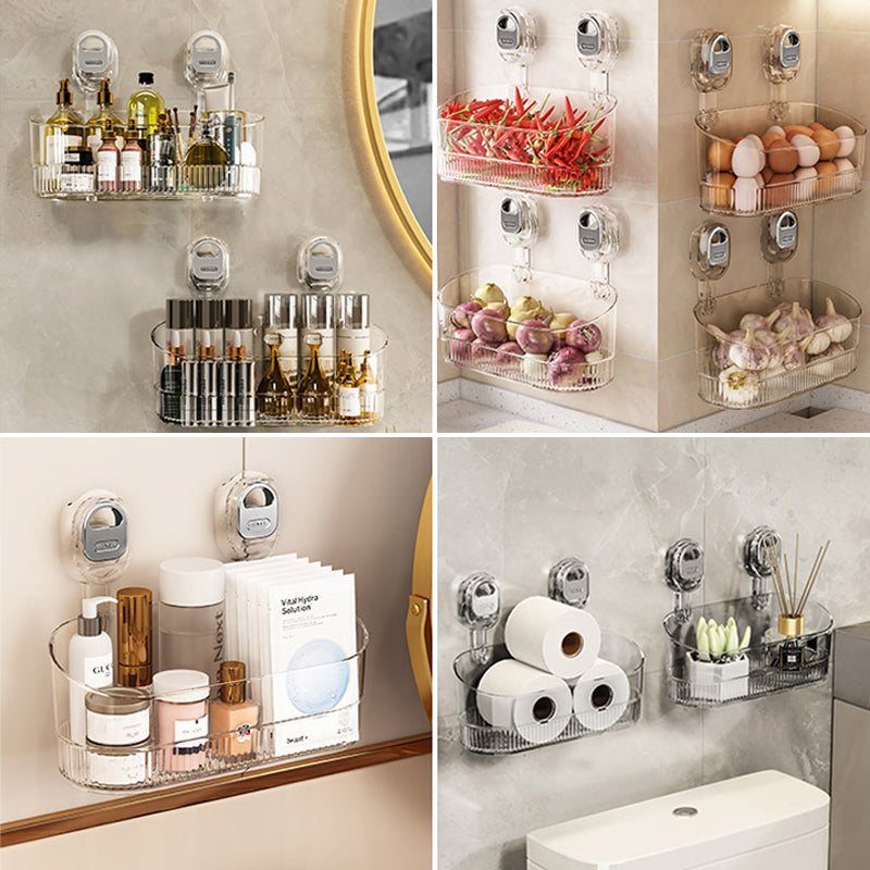 Caja de Almacenamiento con Ventosa para Baño sin Taladrar