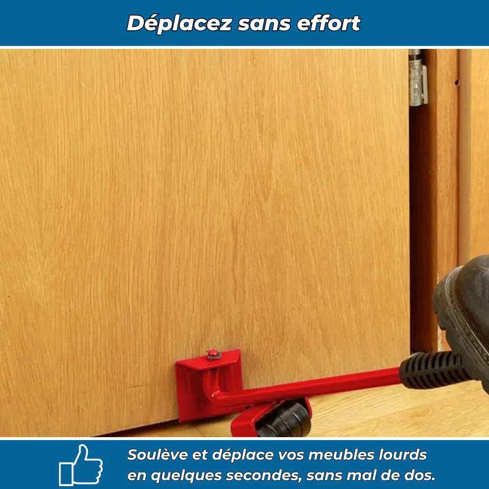 Kit de elevación práctico para muebles y electrodomésticos