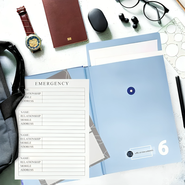 SafeKeep - Organizador de Documentos de Emergencia | 50% DESCUENTO