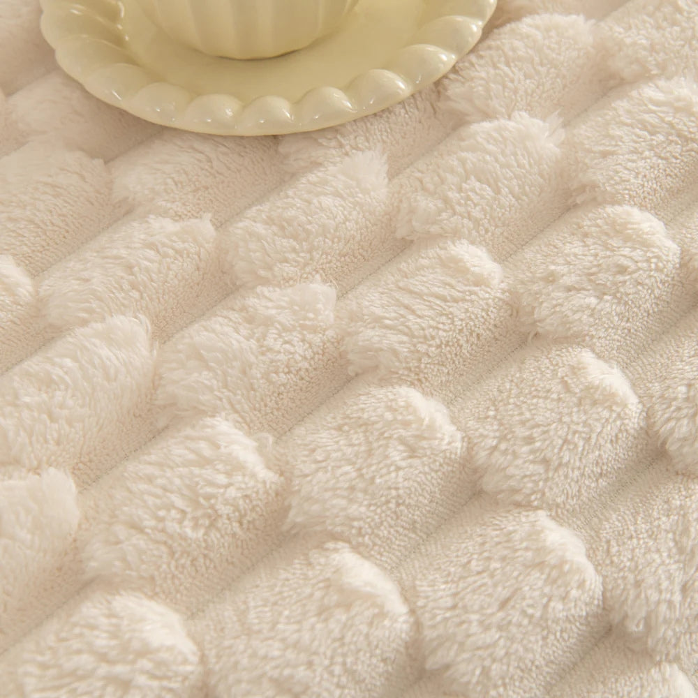 Funda de Sofá de Conejo Tufted