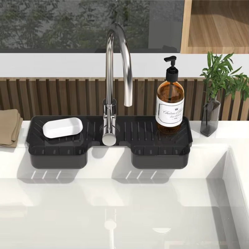 SinkMate - Alfombrilla para Grifo de Cocina con Diseño Plegable y Removible