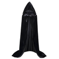 MysticWeave – Capa de Bruja Larga con Sombrero para Cosplay