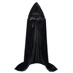 MysticWeave – Capa de Bruja Larga con Sombrero para Cosplay