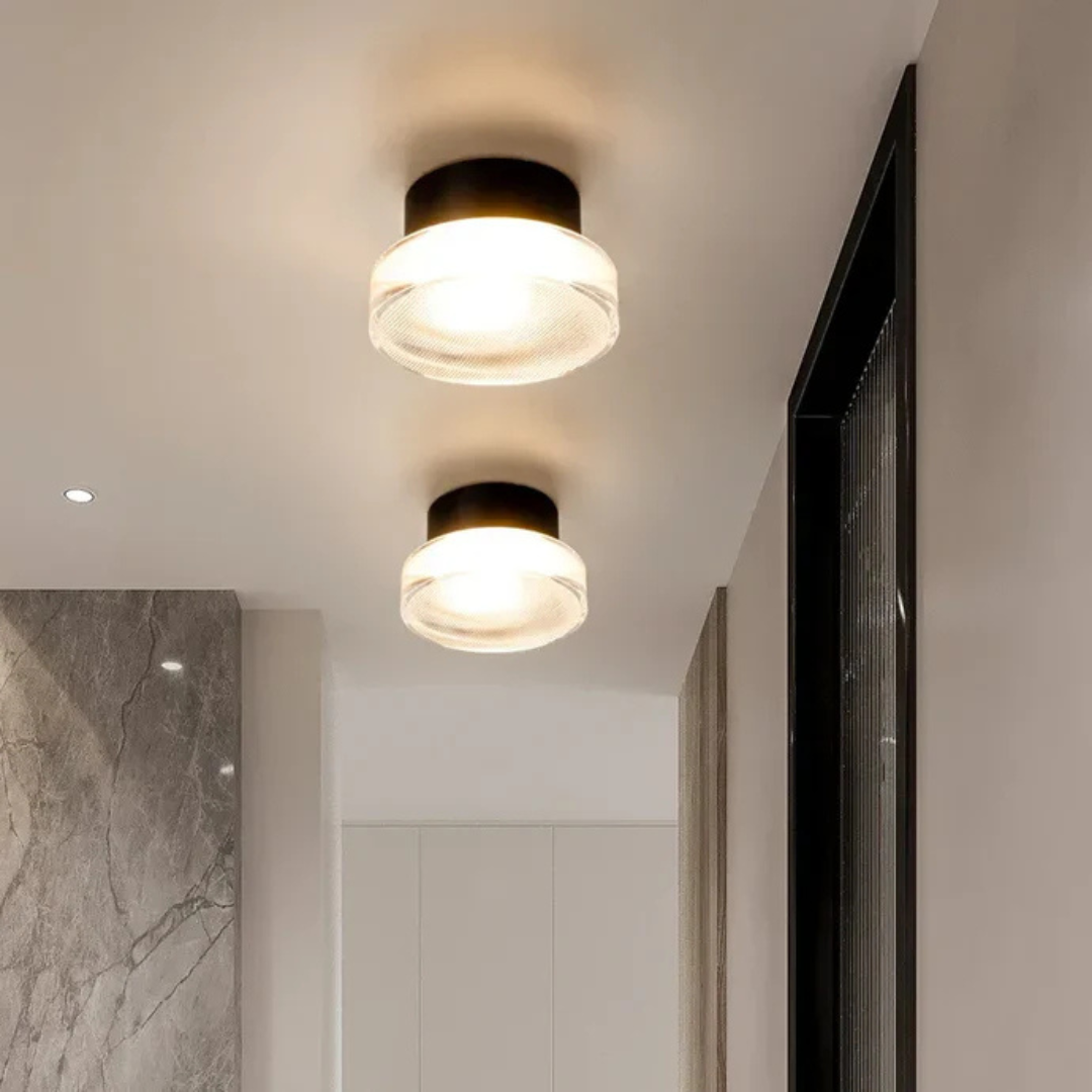 Lámpara de pared LED redonda | Iluminación interior elegante