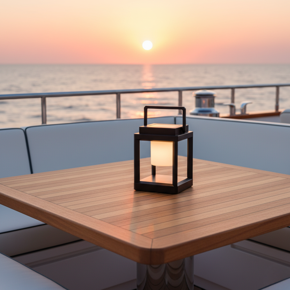 Lámparas Solares Modernas para Exteriores con Brillo Ajustable para Camping o Jardín