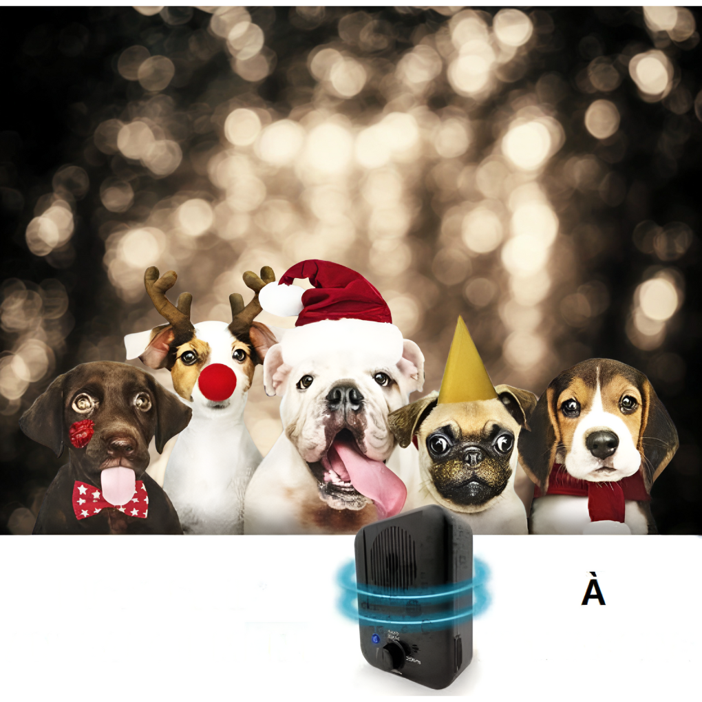 Dispositivo anti-ladrido por ultrasonido para perros