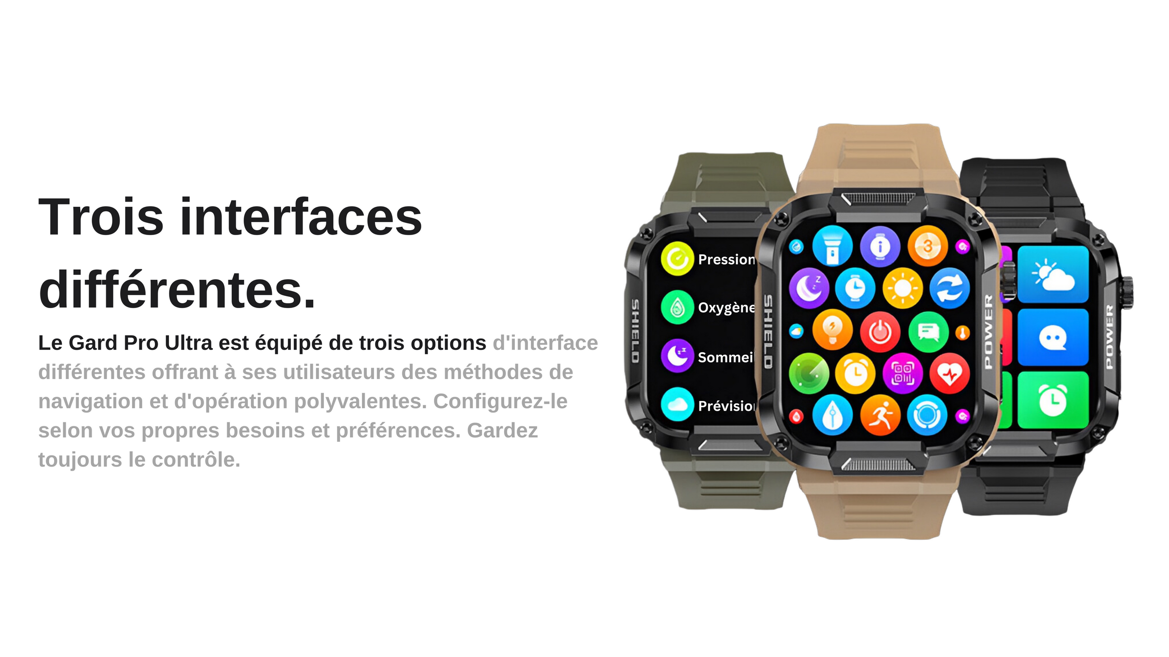 Reloj inteligente Gard Pro Ultra