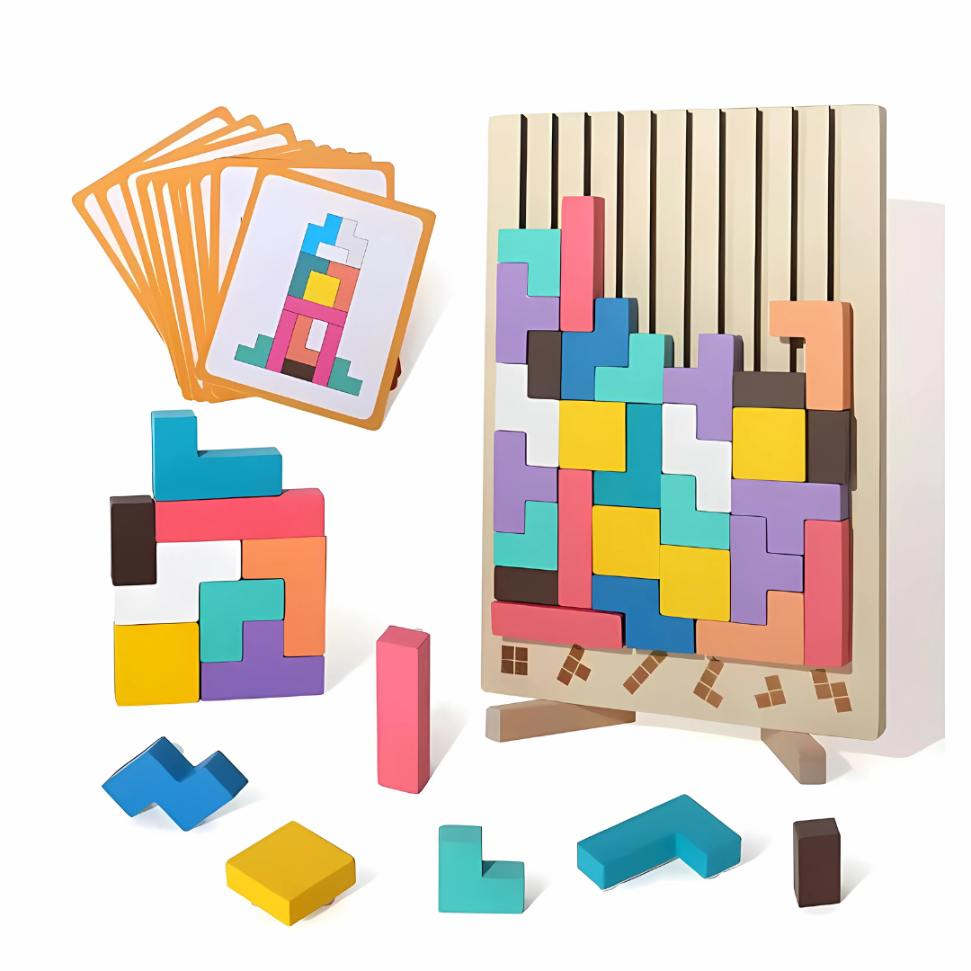 Juego de madera Montessori