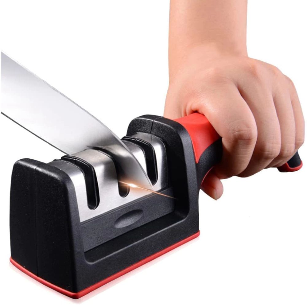 Afilador de Cuchillos con Agarre Cómodo