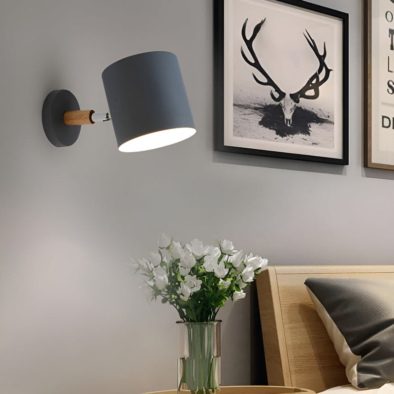 Luz de Pared en Estilo Nórdico - Acento de Color Moderno