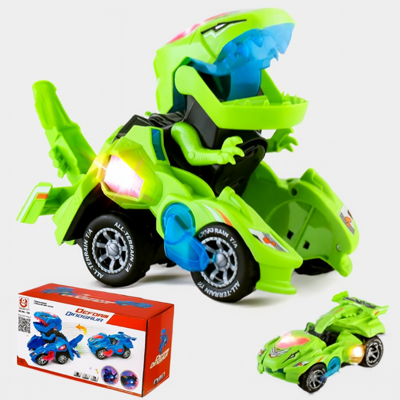 BotCar – Auto de Juguete Robot Transformable con Luces y Sonidos