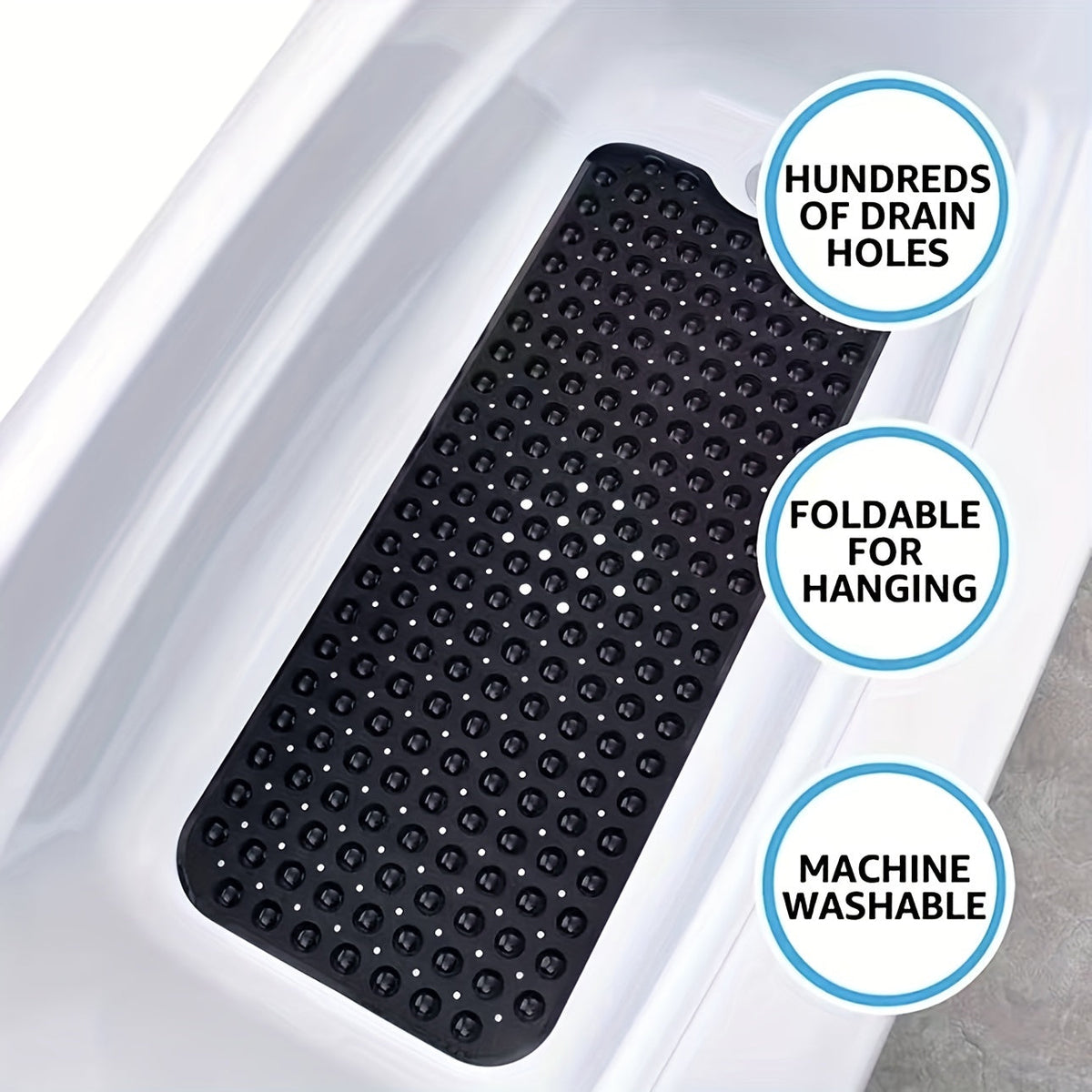 Alfombrilla Antideslizante XL – Segura y Cómoda para Ducha o Baño
