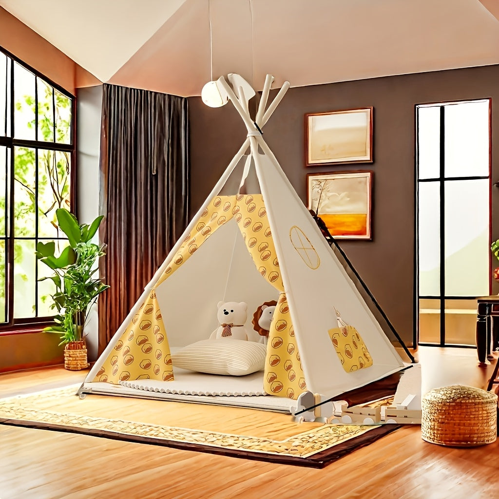 KiddieTipi Tienda Tipi Multifuncional - Tiendas Suaves para Interiores y Exteriores