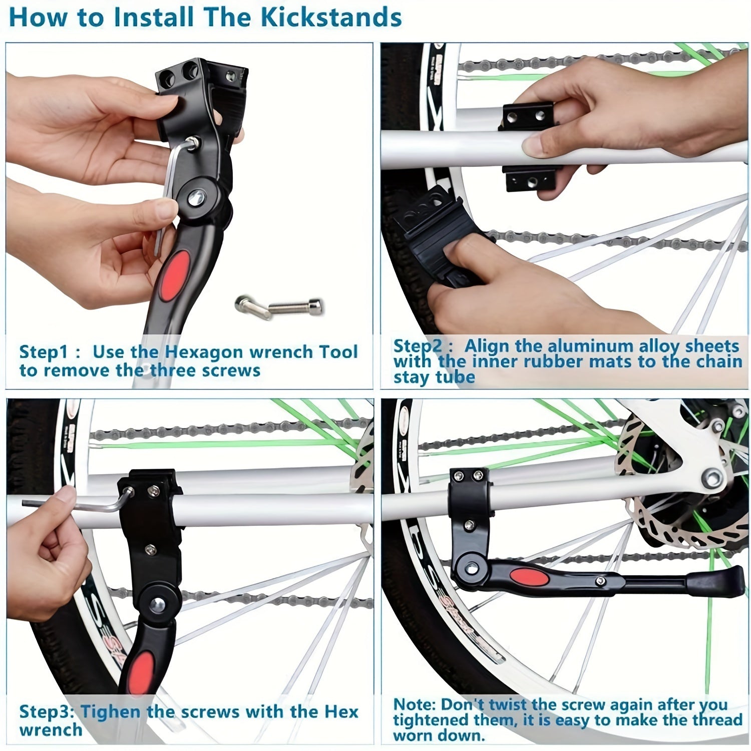 Soporte de bicicleta ajustable – Estable, duradero y fácil de instalar | Brehn