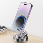 Soporte de teléfono magnético con vacío ajustable a 360°
