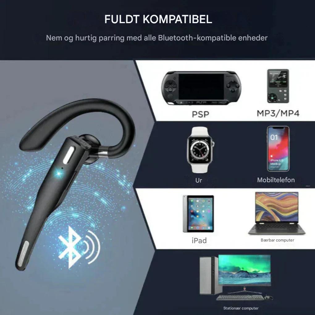 Auriculares Bluetooth 5.1 con cancelación de ruido y micrófono doble para hombres