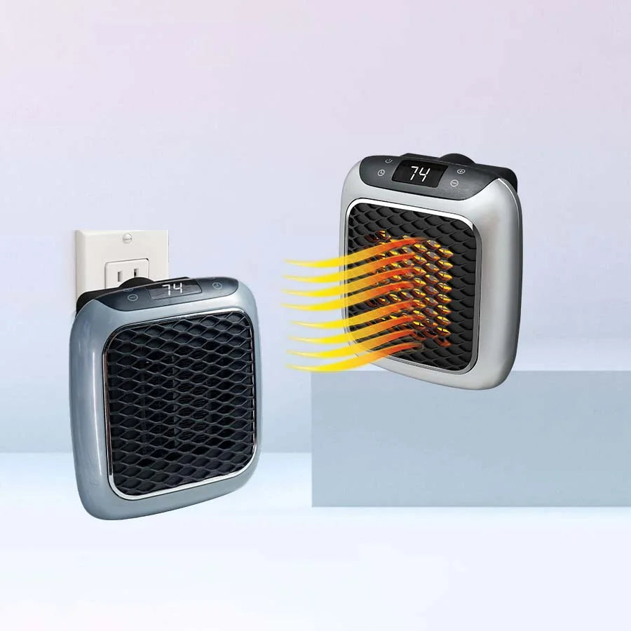 Calefactor portátil con sistema de calefacción rápida