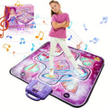 Alfombra de Baile Rosa para Niñas | Función de Puntuación & Juego Rítmico – Sin TV, Batería