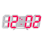 Reloj de Pared LED 3D LumiSync – Reloj Digital Moderno con Iluminación Regulable
