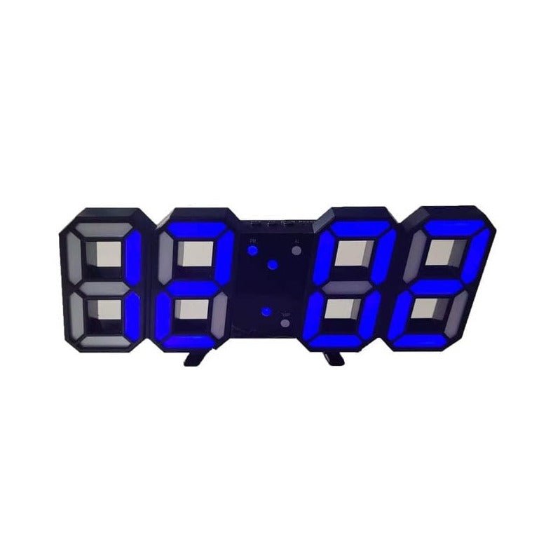 Reloj de Pared LED 3D LumiSync – Reloj Digital Moderno con Iluminación Regulable