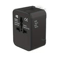 Adaptador de viaje universal con puertos USB duales | Brehn