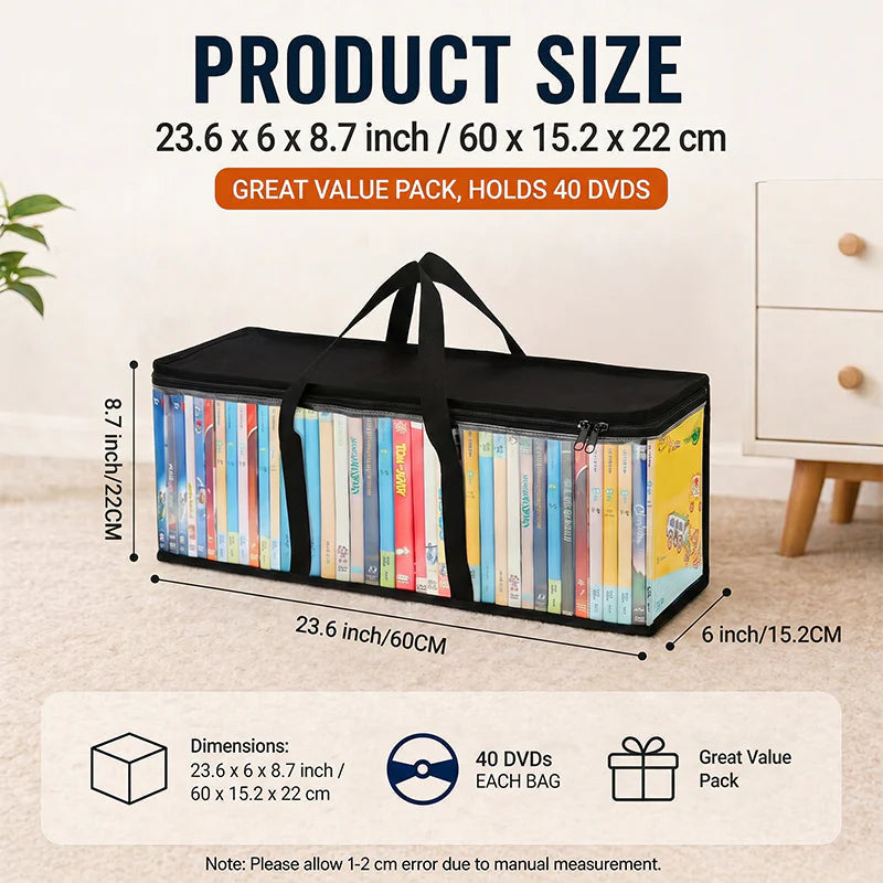 ClearNest — Bolsas de Almacenamiento Transparentes | 1+1 GRATIS