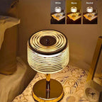 Cirvella | Lámpara de mesa LED con pantalla de vidrio