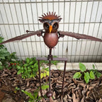 Arte de Jardín - Decoración de Patio con Pájaro