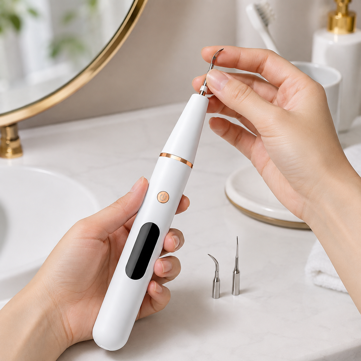 Removedor de Sarro Ultrasónico Eléctrico Limpiador de Sarro Dental