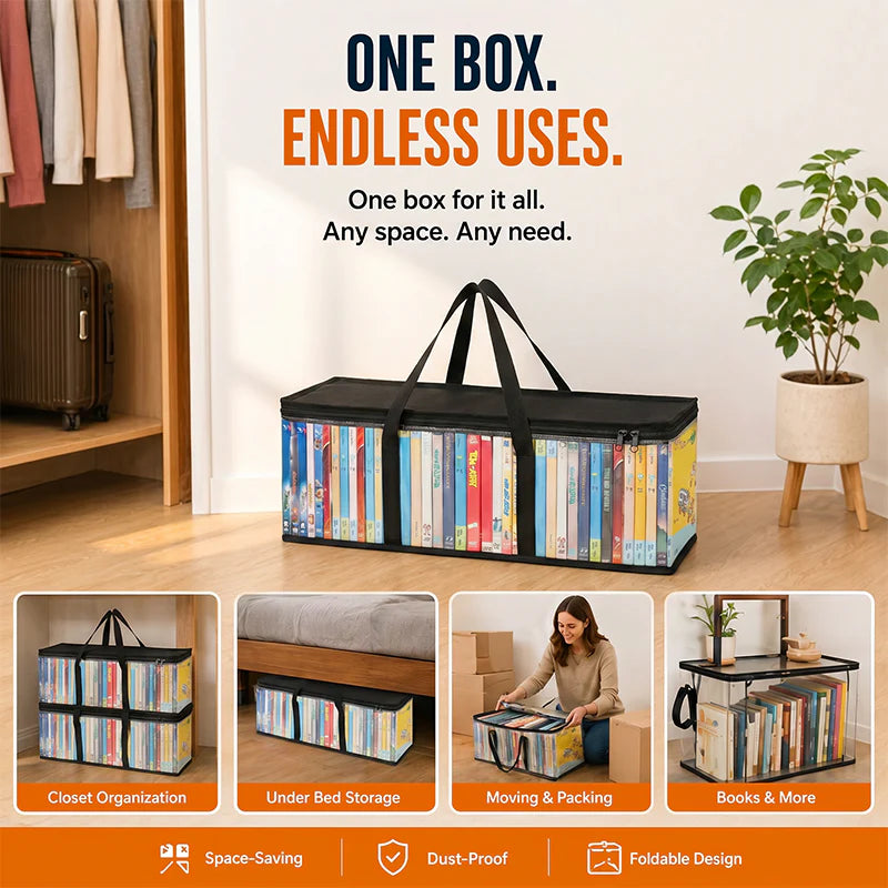 ClearNest — Bolsas de Almacenamiento Transparentes | 1+1 GRATIS