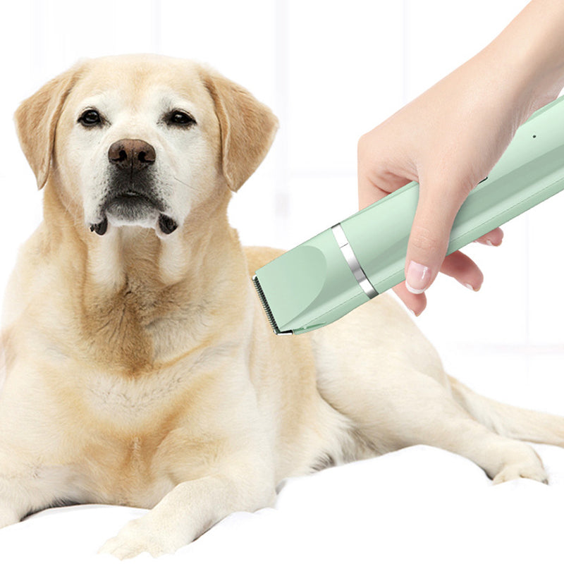 4-en-1 Cortadora de Pelo para Mascotas - Silenciosa y Eficaz