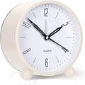 Reloj Despertador Analógico Silencioso con Iluminación