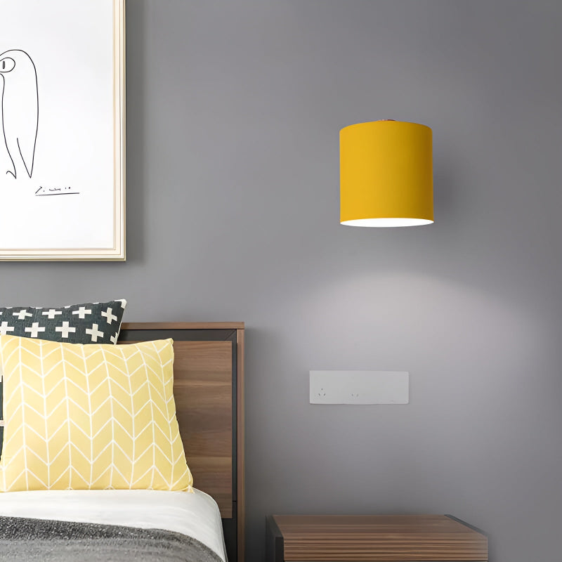 Luz de Pared en Estilo Nórdico - Acento de Color Moderno