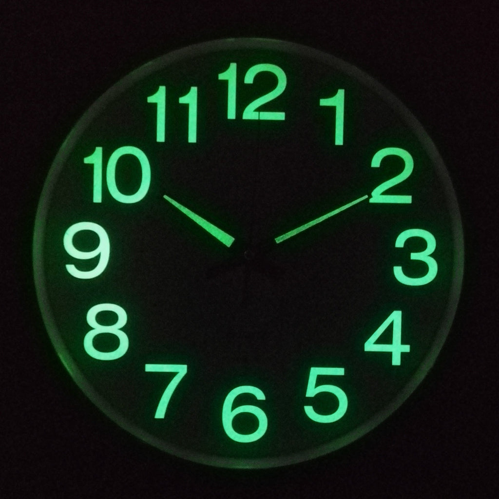 Reloj de Pared Brillante Silencioso 30 Cm