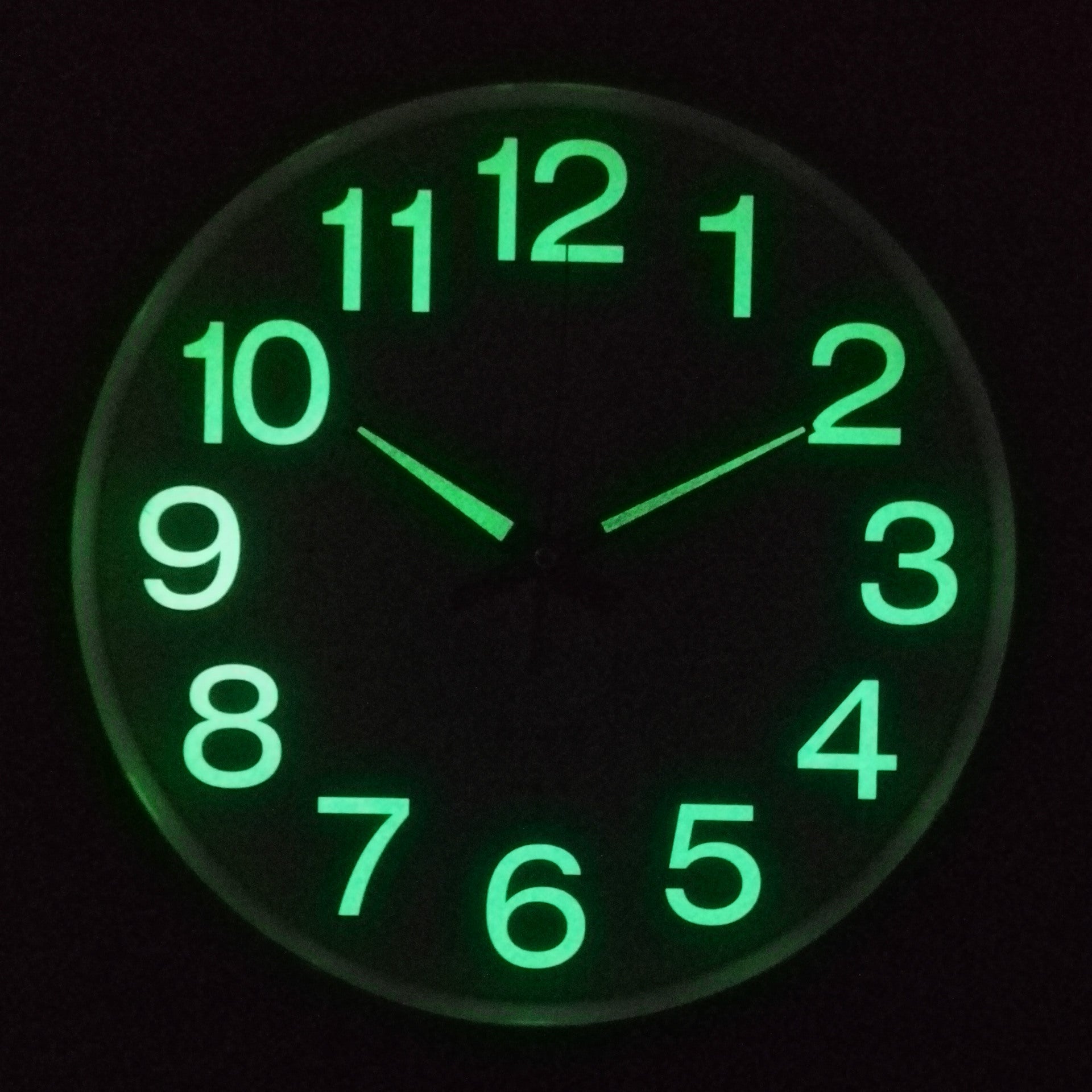 Reloj de Pared Brillante Silencioso 30 Cm