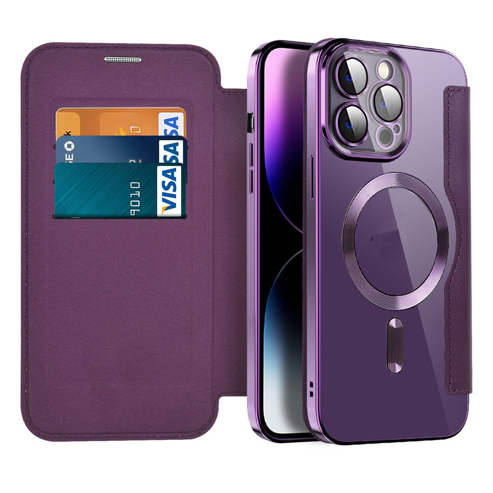 Funda Flip con función magnética para el móvil