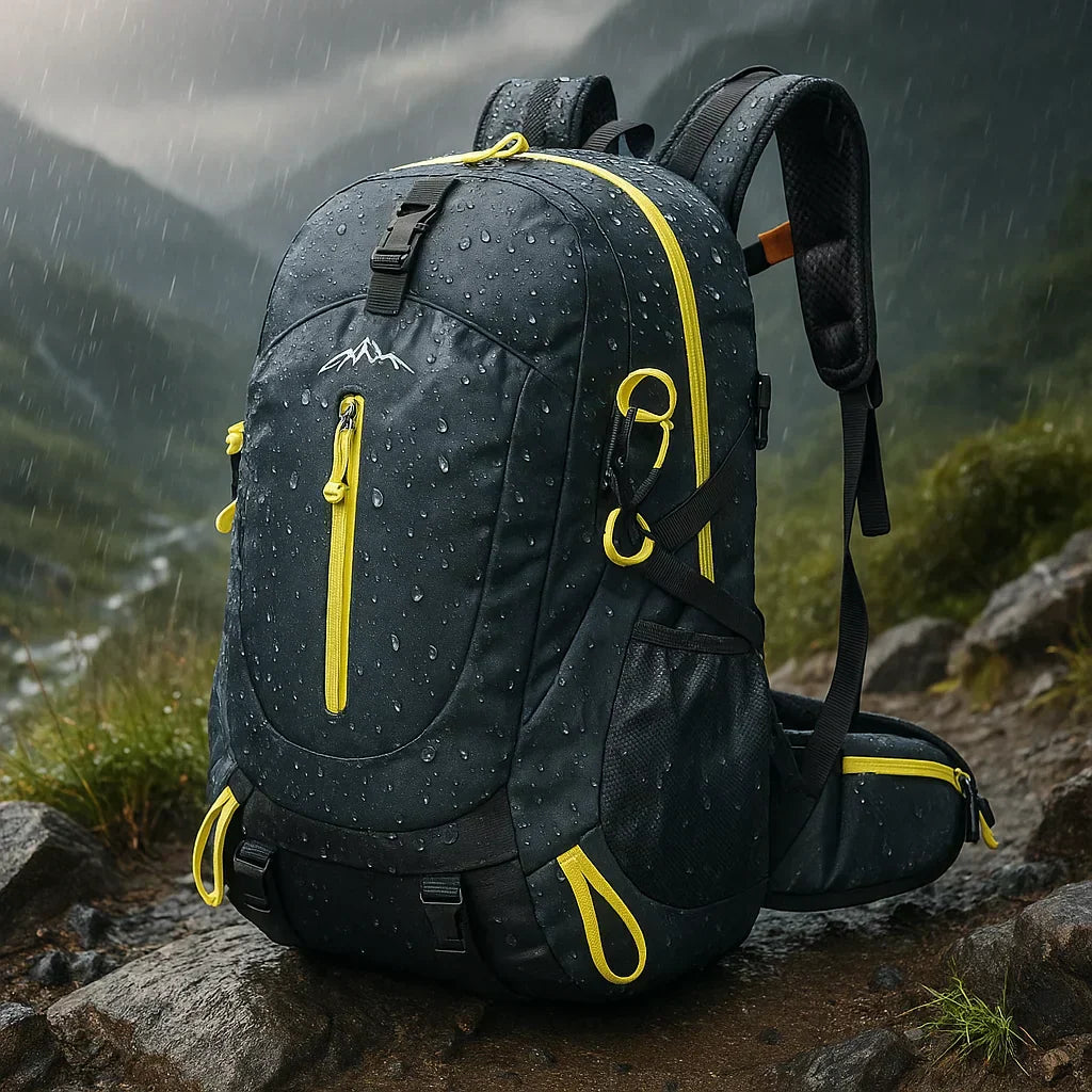 Mochila de Senderismo Impermeable Unisex de 40L para Aventuras al Aire Libre