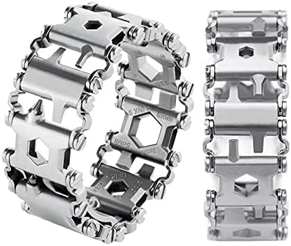 BowLift | Pulsera Multiherramienta de Acero Inoxidable 29-en-1