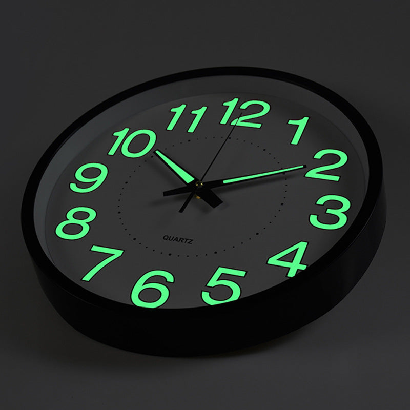 Reloj de Pared Brillante Silencioso 30 Cm