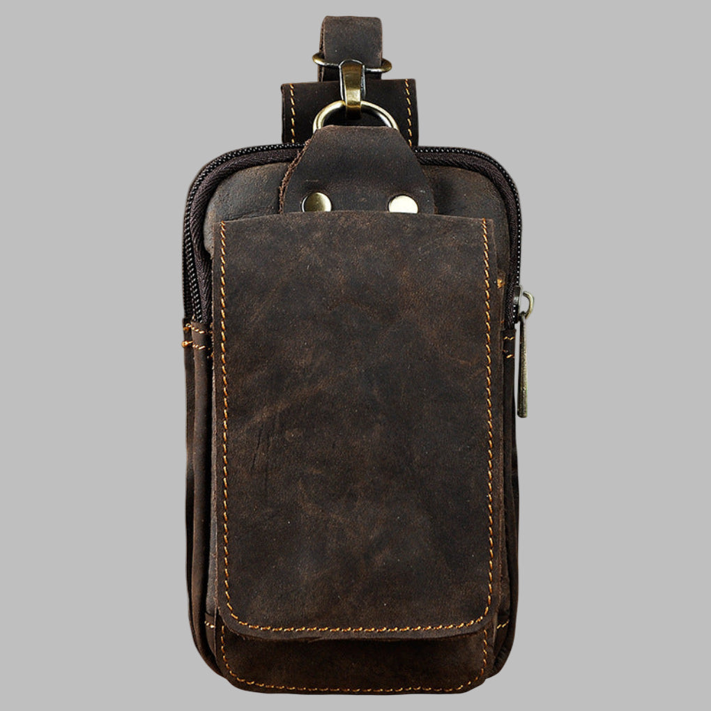 Bolso de cuero para hombre