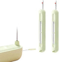 Herramienta de costura 2 en 1 – Práctico enhebrador de agujas y descosedor (x2)