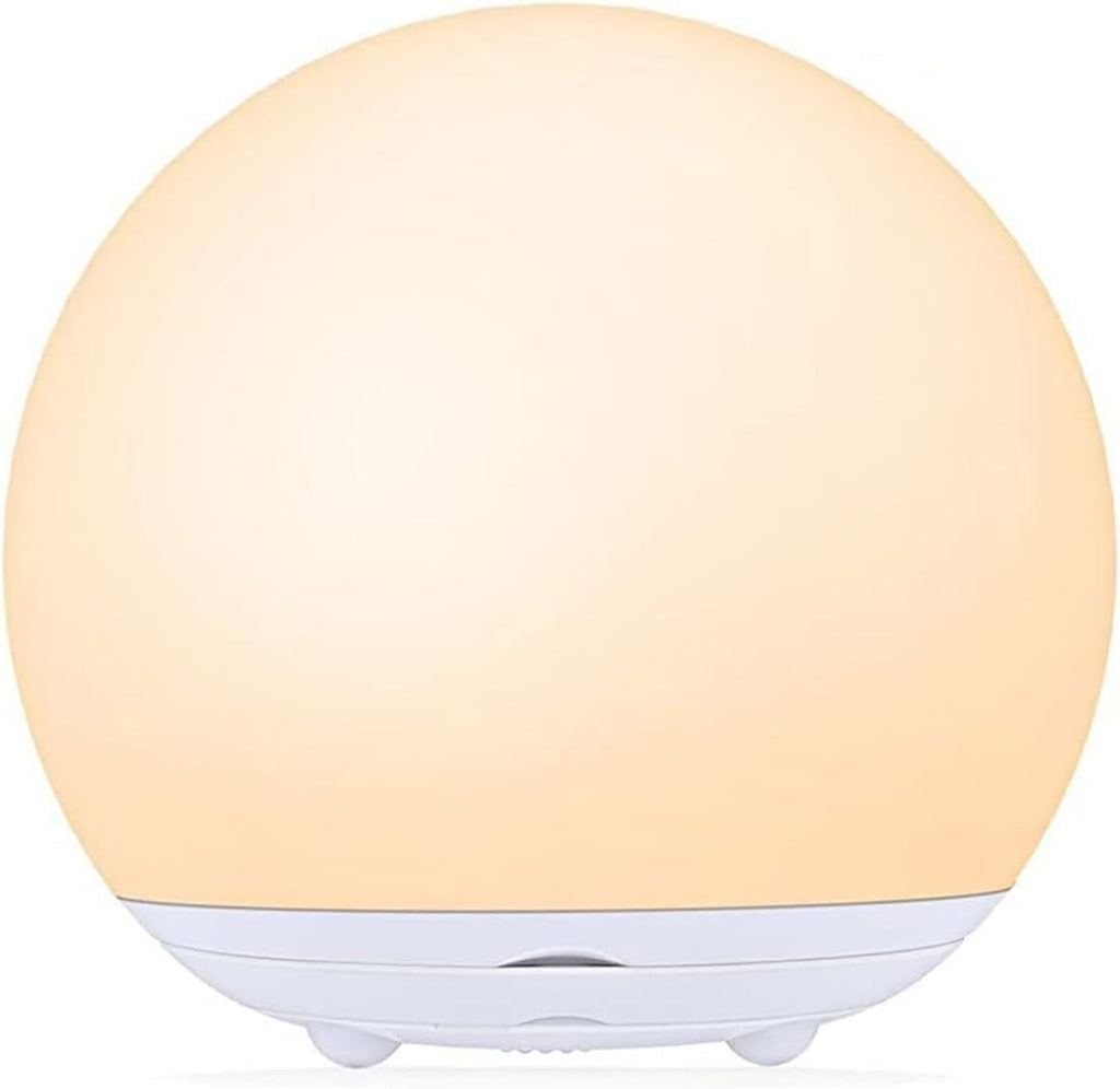 Luz Nocturna para Lactancia | Luz Táctil de Silicona Suave y Libre de BPA, Dimmer Sin Escalas Amigable con los Ojos