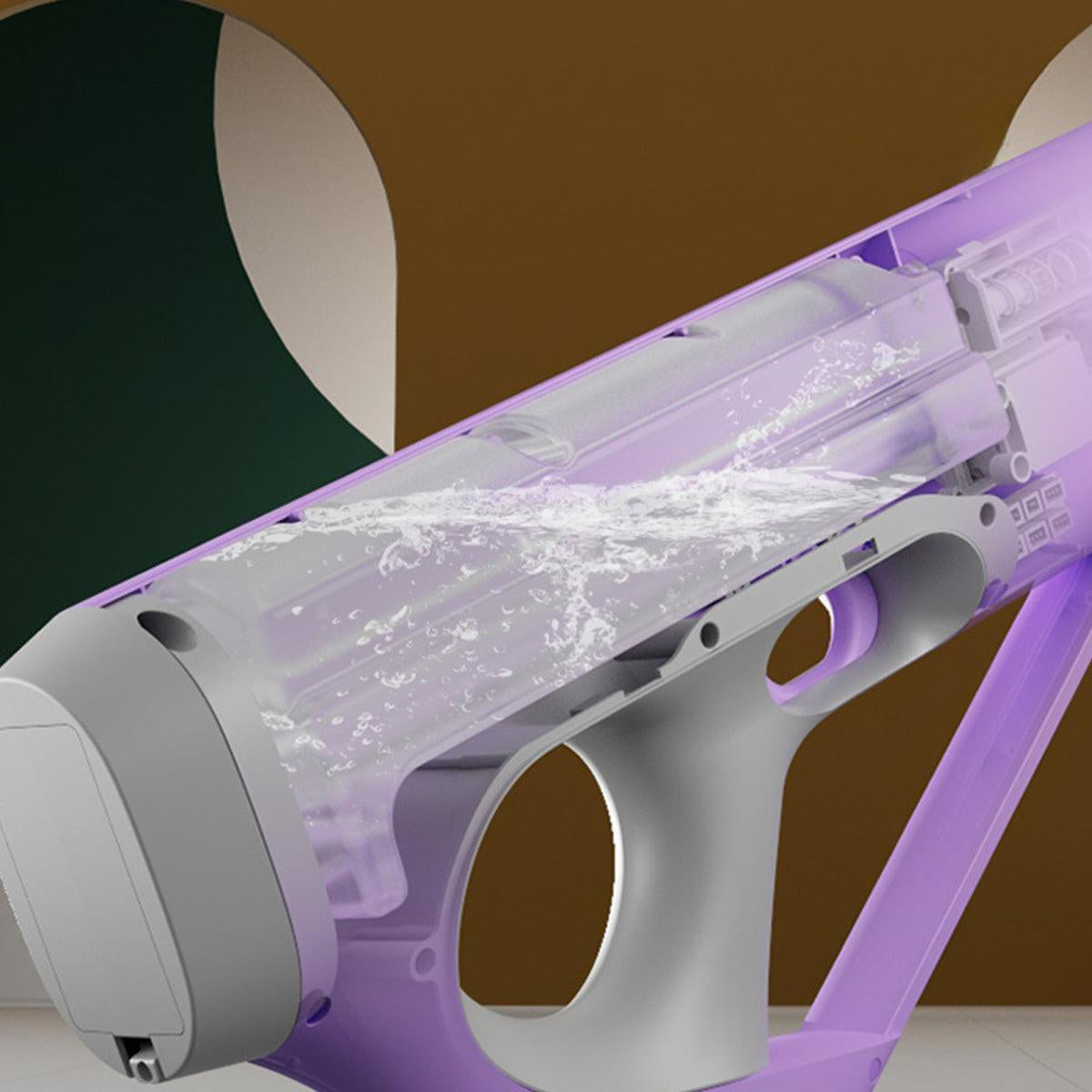 Lámpara de caballo con pulso, pistola de agua completamente automática