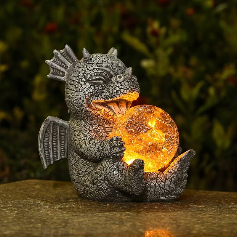DracoLight - Lámpara de dragón recargable para un ambiente acogedor