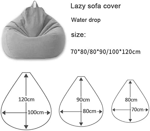 Saco de Frijoles de Lino de Lujo – Asiento Ergonómico y Elegante