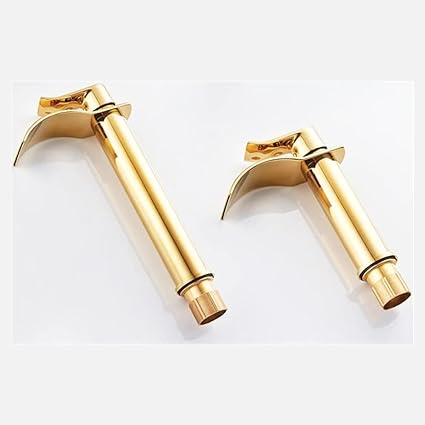 Grifo de lavabo de bronce, grifo de cascada mezclador