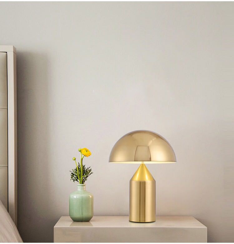 Lámpara de Mesa de Noche Decorativa en Forma de Hongo