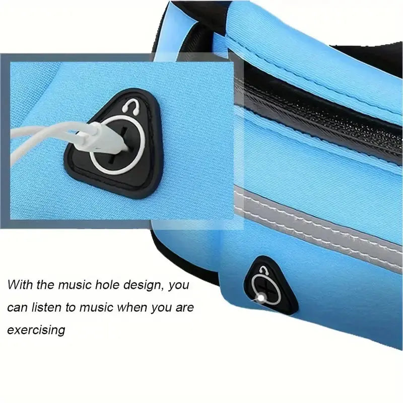 Kalsten | Bolsa de cintura y bandolera deportiva – Ligera, segura, práctica