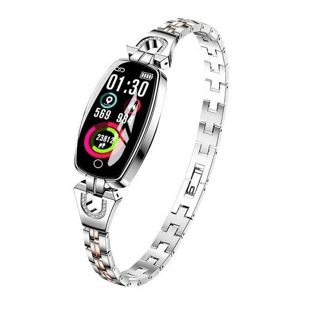 FitStyle Pulsera de Fitness Impermeable para Mujeres (IP67)